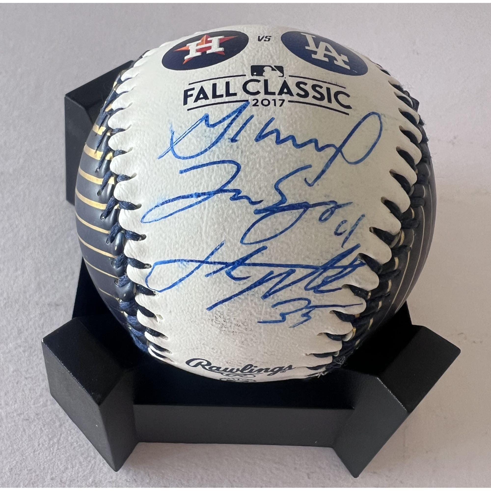 ホセ・アルトゥーベ(ヒューストン・アストロズ)直筆サイン入りフォト証明書付き MLB ホセ アルトゥーべ 直筆サイン入りフォト ヒューストン