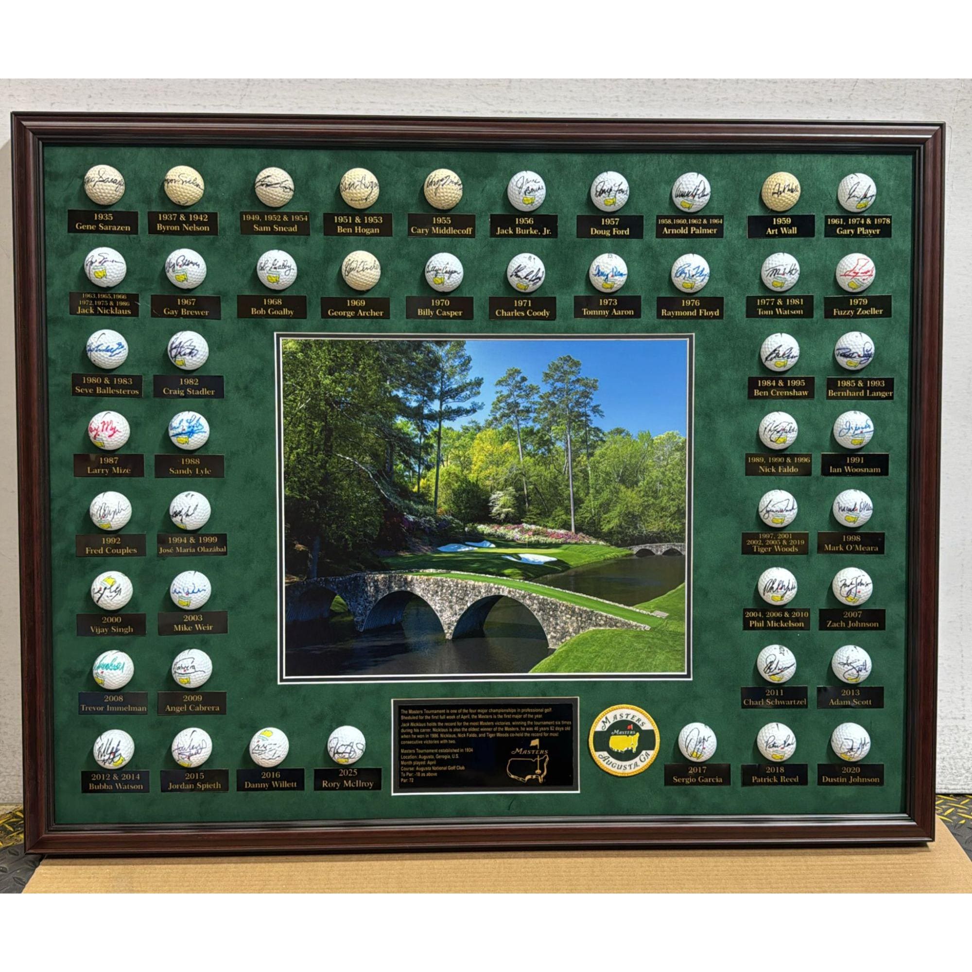 ローリー・マキロイ グランドスライム達成マスターズ優勝 直筆サイン