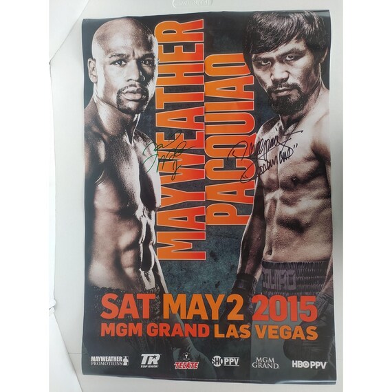 メイウェザー×パッキャオ新品TシャツM MGM GRAND購入2015 5/2 パッキャオVS
