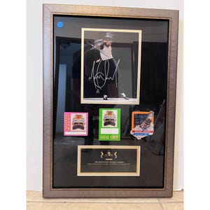 マイケルジャクソン本物サイン 証明書付き マイケルジャクソン本物サイン 証明書付き