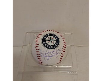 イチロー 直筆サインボール マリナーズ メジャーリーグ 鈴木イチロー イチロー・スズキの直筆サイン入りシアトルマリナーズ、ニューヨーク