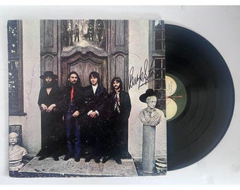 レア！レコード新品同様！1970年 ヘイ・ジュードビートルズ ビートルズ レア サイン入り ヘイ ジュード カバー アートワーク