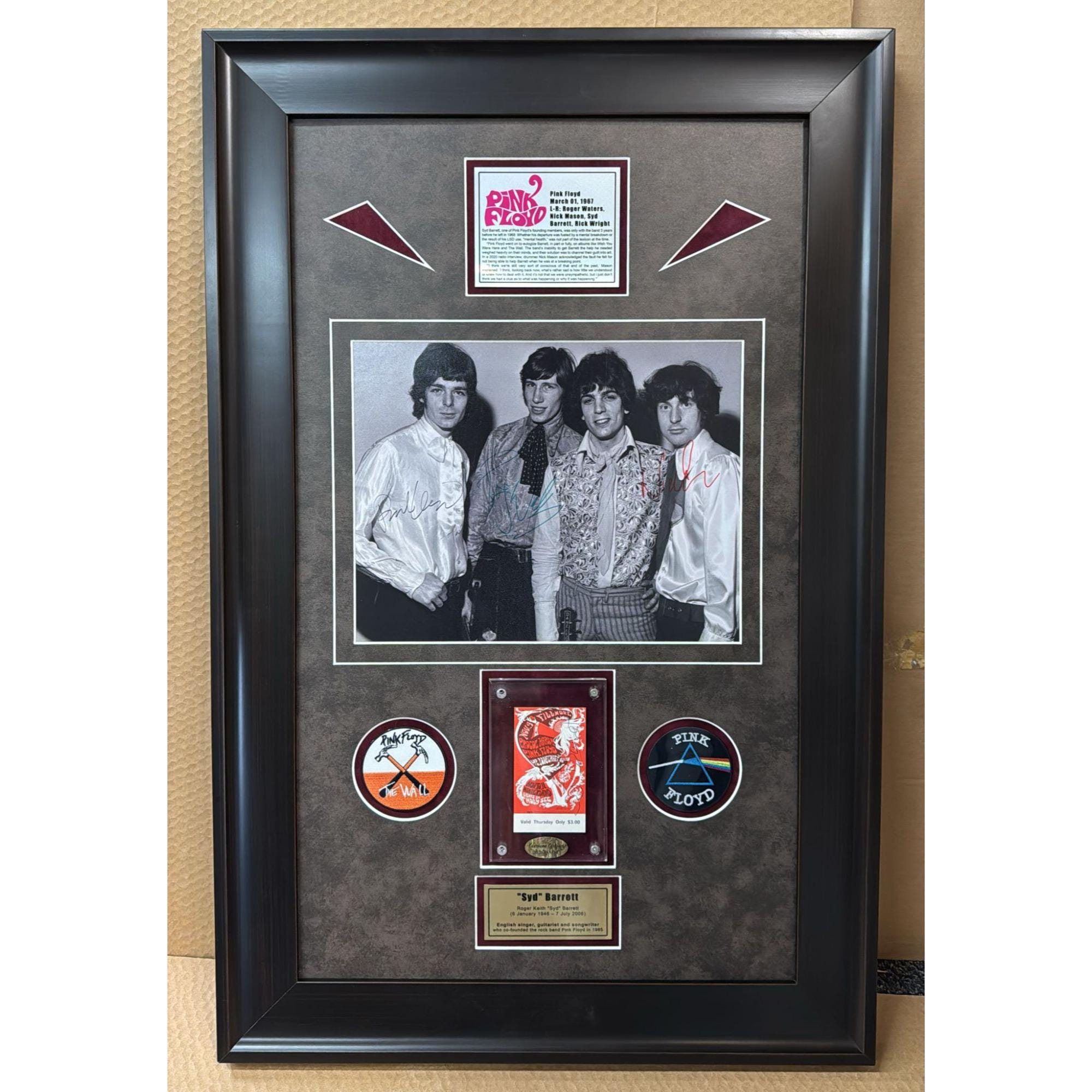 ロジャー・ウォーターズ 直筆サイン入り写真額縁 【公式通販】