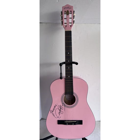 Taylor Swift シグネチャーアコースティックギター Taylor Swift Signed White Guitar