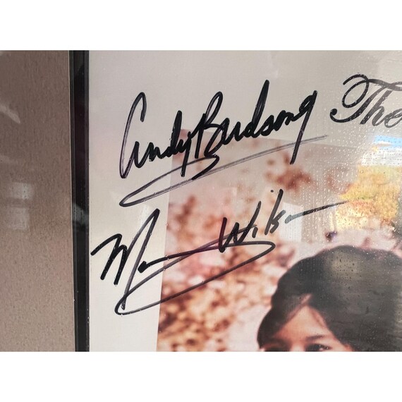 ダイアナロス　直筆サイン　額装　証明書付き ダイアナロス 直筆サイン 額装 証明書付き