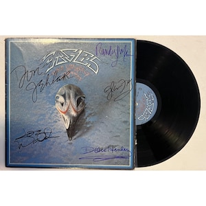 The Eagles full band signed autographed 8x12 inch photo +