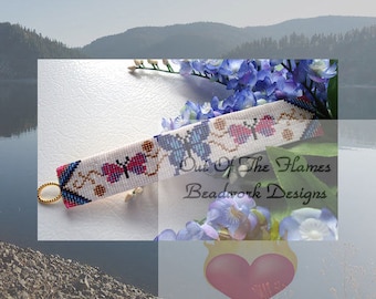 Bead Pattern Butterfly Dance Cuff Bracelet Tutorial