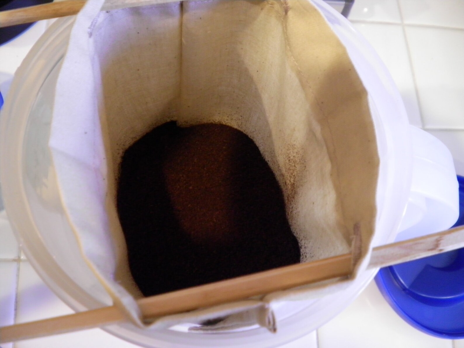 Commercial Sized Reusable Cold Brewed Coffee Filter, Cold Press Coffee