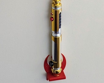 Lightsaber variety vertical wall mount saber display holder