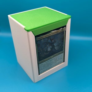MTG Custom Deck Box Magnet Display 100 EDH Kommandant