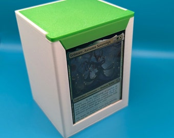 MTG custom deck box magnetic display 100 EDH commander