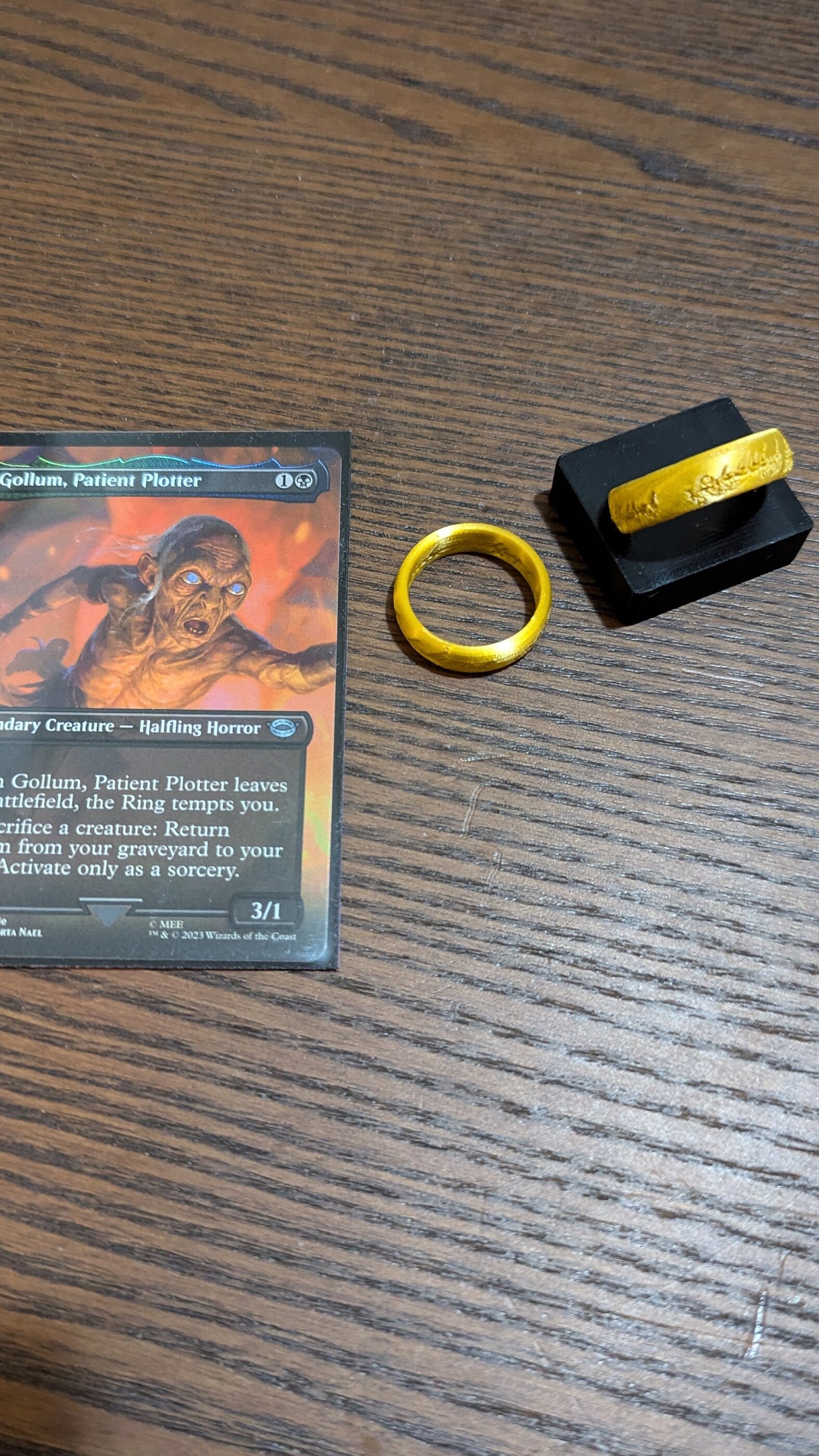 gollum mtg card Magic The Gathering - Marvel's Spider-Man - Eerie Gravestone main image 1