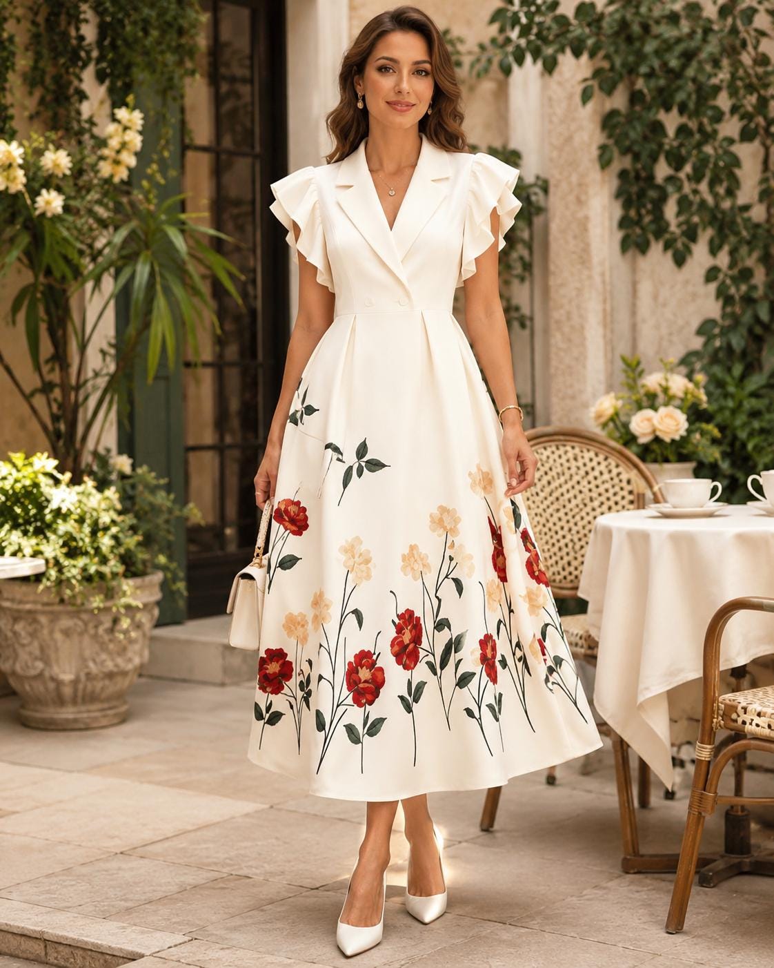 Women White Church Dresses - Etsy
