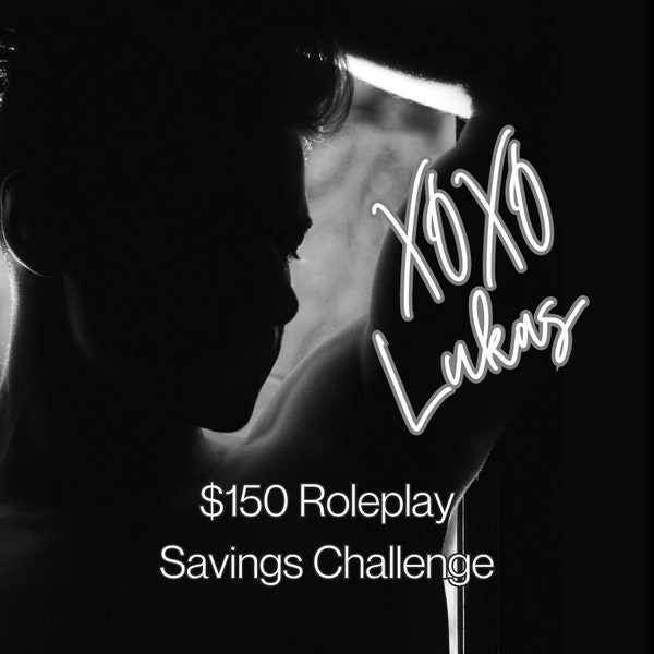 Date Lukas and Save Money! - 150 Dollar Savings Challenge - Cash Stuffing Roleplay Printable - Money Men L01