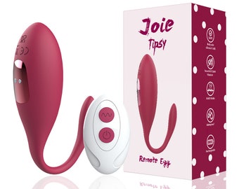 La Joie G Spot Vibrator for Women - Remote Vibrating Egg - Rouge (La Joie G Spot Vibrator for Women - Remote Vibrating Egg