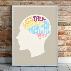 Empowering Quote Art | Mental Health Awareness Print | Instant Download | Positive Mindfulness Decor