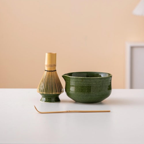 Etsy 抹茶 椀 with spout Matcha Whisk Set With Spout
