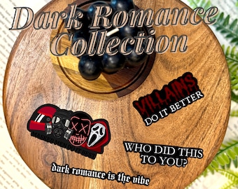 Dark Romance Book Club Sticker Pack | Smut & Spice Vinyl Stickers