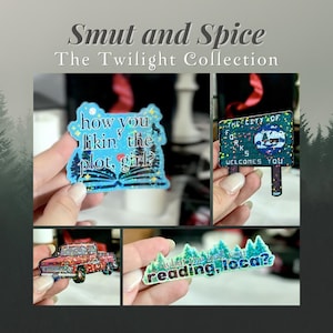 Twilight Saga Sticker Pack: Team Edward vs Jacob, Bookish Vinyl Decals