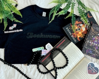 Bookworm Shirt: Minimalist Book Lover T-Shirt
