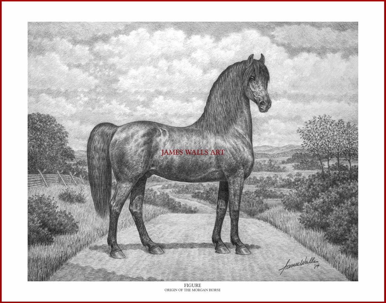 Horse Art Figure Also Known as Justin 11 Etsy