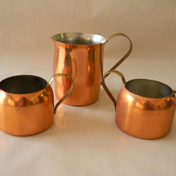 Vintage Copper Trio by CopperCraft Guild