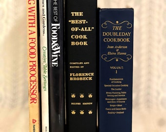 Vintage 1960-1984 Assorted Cookbook Bundle