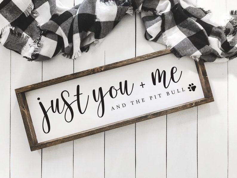 Just You Me and the CUSTOM Sign | Modern Farmhouse | Farm Style | Housewarming Gift | Farmhouse Decor | Home Decor | Rustic Wall Art Decor 