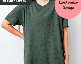 Bella Canvas® Short Sleeve Shirt, Unisex Jersey Short Sleeve Tee 3001, Short Sleeve Soft Cotton Shirt,  Blank or customizable Bella Canvas®