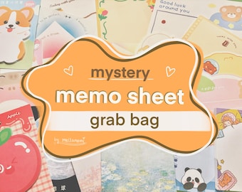Mystery Memo Sheet Grab Bag