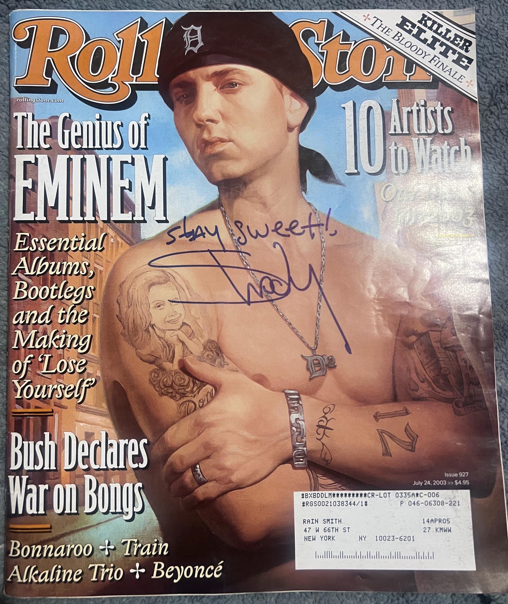 Eminem autograph - Etsy 日本