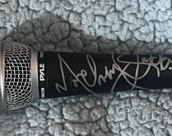 Microphone signed by Michael J.