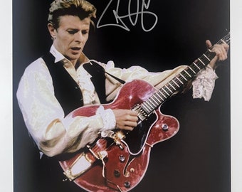 Von David B handsigniertes 8x10-Foto mit Beweisen