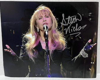 8x10 Foto signiert von Stevie Nicks