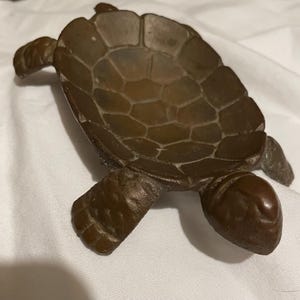 Brass Turtle Trinket/Jewelry Holder