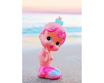 mermaid doll print 5 x 7 SWEET LIL WAVE