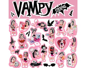 vampy doll boopsiedaisy stickers