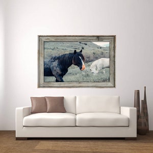 nature decor, wild horses, horse photo, horse wall art, horse photo, equine photo, western art, equestrian art, horse decor, horse gift image 3