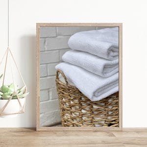Laundry room wall art,  Laundry room decor, laundry photo, laundry art, art for laundry room, towel photo, washer art, basket photo