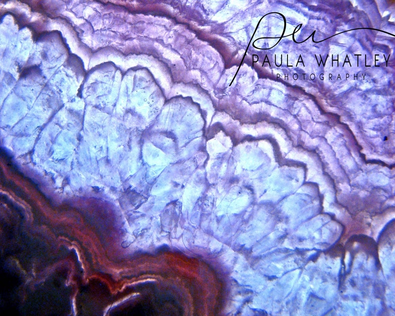 Purple Agate Abstract Purple Abstract Photo Purple Wall Art - Etsy