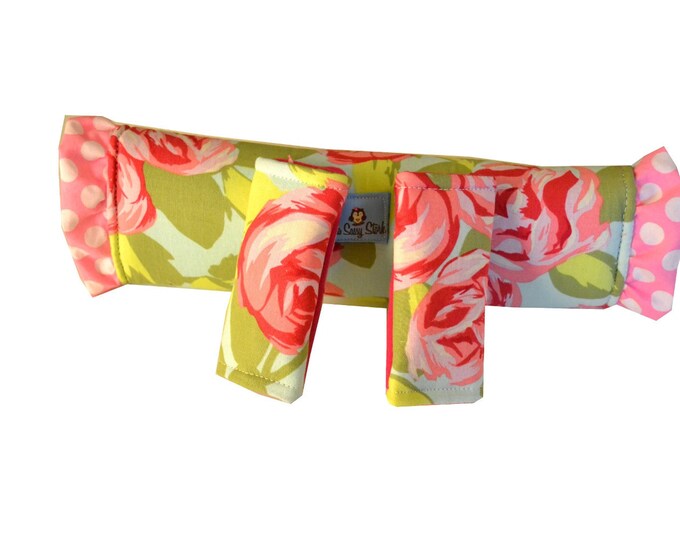 Infant Car Seat Handle Pad and Matching Strap Covers Etsy