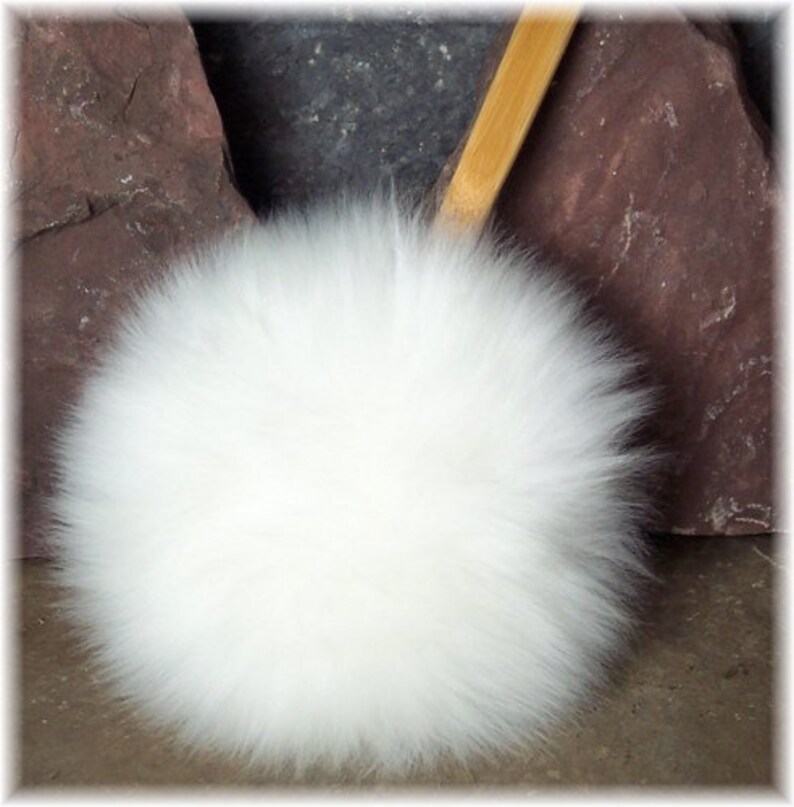 Long Handled Powder Puff Handmade Body Powder Puff Luxury Etsy