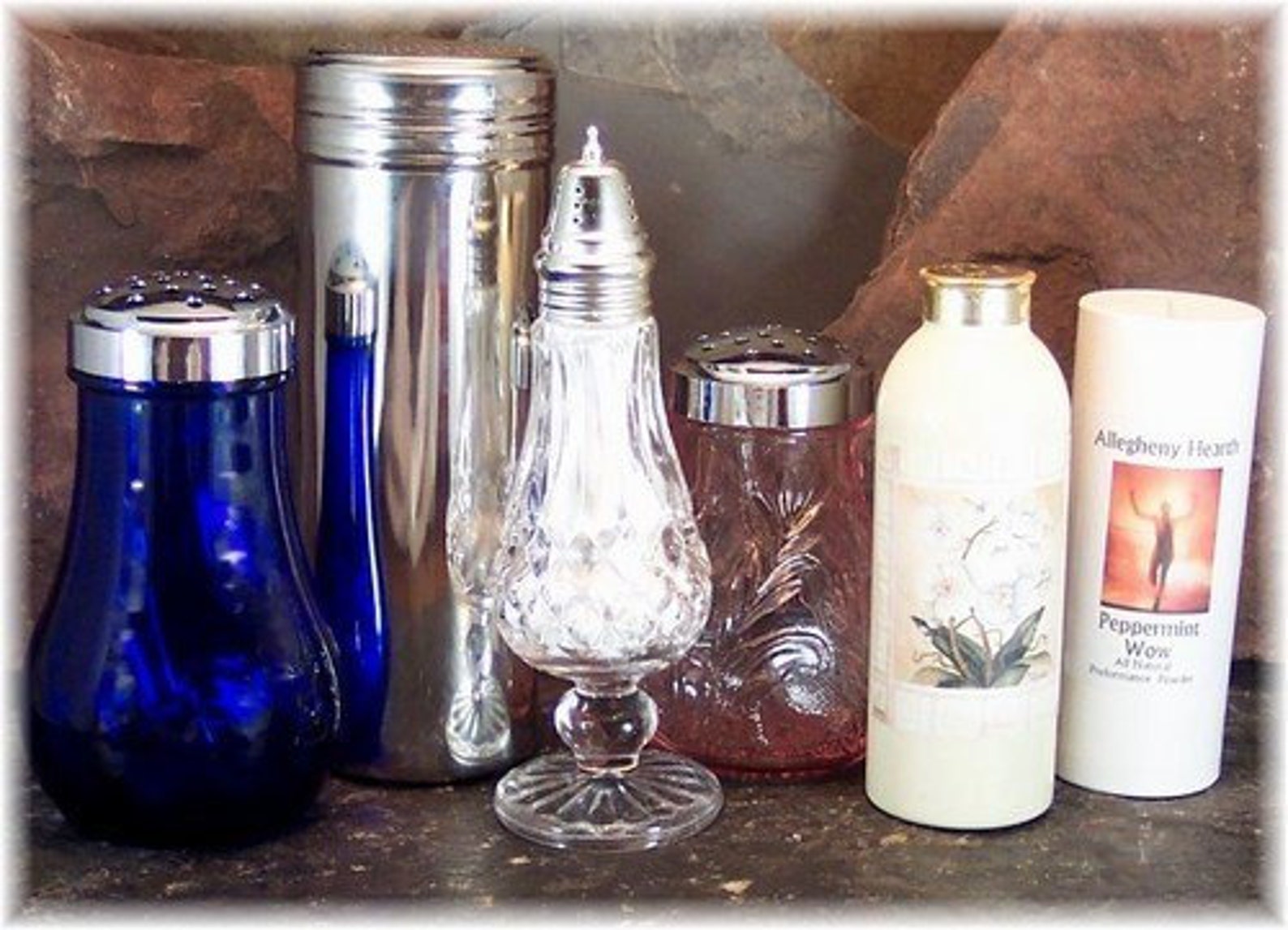 8 Ounces Dusting Powder Shaker With All Natural Lavender Body Etsy