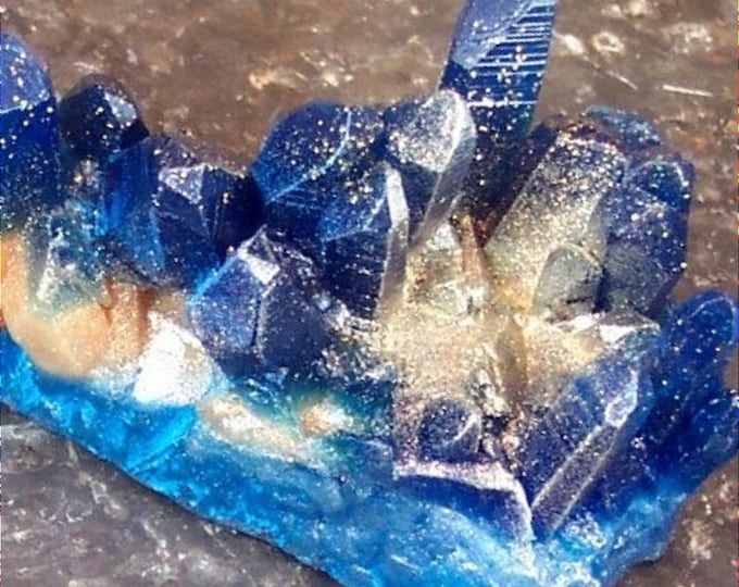 Blue Sapphire Raw Crystal Soap Rock Fresh Scent