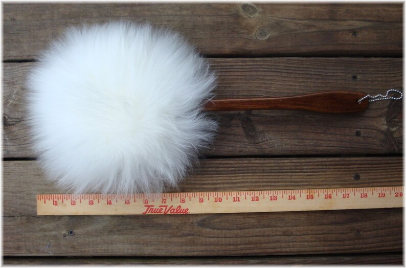 Long Handled Powder Puff Handmade Body Powder Puff Luxury Etsy