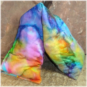Heat Wrap, Long Microwave Heat Pack, Natural Cherry Pit Moist Heat Pad,  Assorted Flannel Fabrics