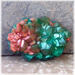 Emerald Low Crystal Formation Nugget Gemstone Glycerin Soap Rock