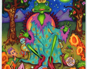 The Frog King by Roxanne Bohana