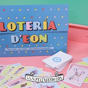Loteria Board Game LGBTQ Pride Queer Latinx Loteria Mexican Game Felix dEon