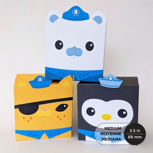 Medium Octonauts Treat Box - DIY Printable